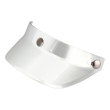Visière universelle (transparente) pour casque de moto à visage ouvert, anti-UV et anti-buée, L41A