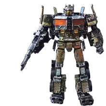 (H6001-4B BD SANS BOÎTE) BMB H6001-4 18cm Jouets de transformation Optimus SS38 Autobots Robot de déformation