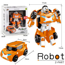 (Pas de boîte-x orange) Figurine d'action Corée Dessin animé Tobot Transformation Robot Jouets Populaire