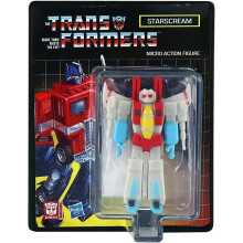 (Starscream) Le plus petit Transformers Micro Autobot Starscream Optimus Prime Bumblebee Action au monde