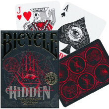 Jeu de cartes caché Bicycle, symboles de la société secrète, format poker, jeux de cartes magiques USPCC,