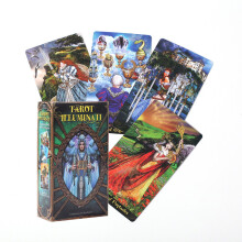 (78PCS TT04) Le guide du jeu de tarot de la sorcière moderne Jeu de cartes Table de cartes Destin magique