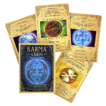 (TS167) Le guide du jeu de tarot de la sorcière moderne Jeu de cartes Table de cartes Destin magique