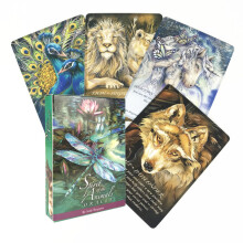 (51PCS TS98) Le guide du jeu de tarot de la sorcière moderne Jeu de cartes Table de cartes Destin magique