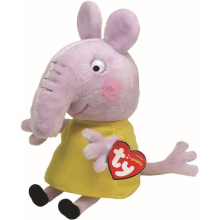 (Emily Elephant) TY Peppa Pig Characters Plush Soft Toy - Beanie Babies
