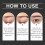 (Black 1Ml) Eelhope Four-Claw Eyebrow Pencil Eyebrow Modification Brow Style Not Smudge Eyebrow Pencil 3