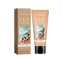 OceAura Body Helping Black Foundation Cream Natural Bronze Skin Moisturizing Black Concealer Makeup Foundation