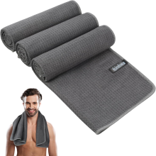 KinHwa Microfibre Gym Towels for Men Women Super Absorbent Sport Fitness Towels Fast Drying Towel for Yoga Camping Trav