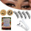 12 Pairs Reusable Magnetic Eyelashes Set with Applicator Tool & Curler 7