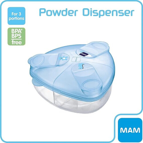 MAM MAM Formula Dispenser | Stores 40g Per Serving and Holds 3 Servings 1