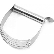 Mélangeur de pâte en acier inoxydable Coupe-pâte Crème de farine Mélangeur manuel Grattoir de banc