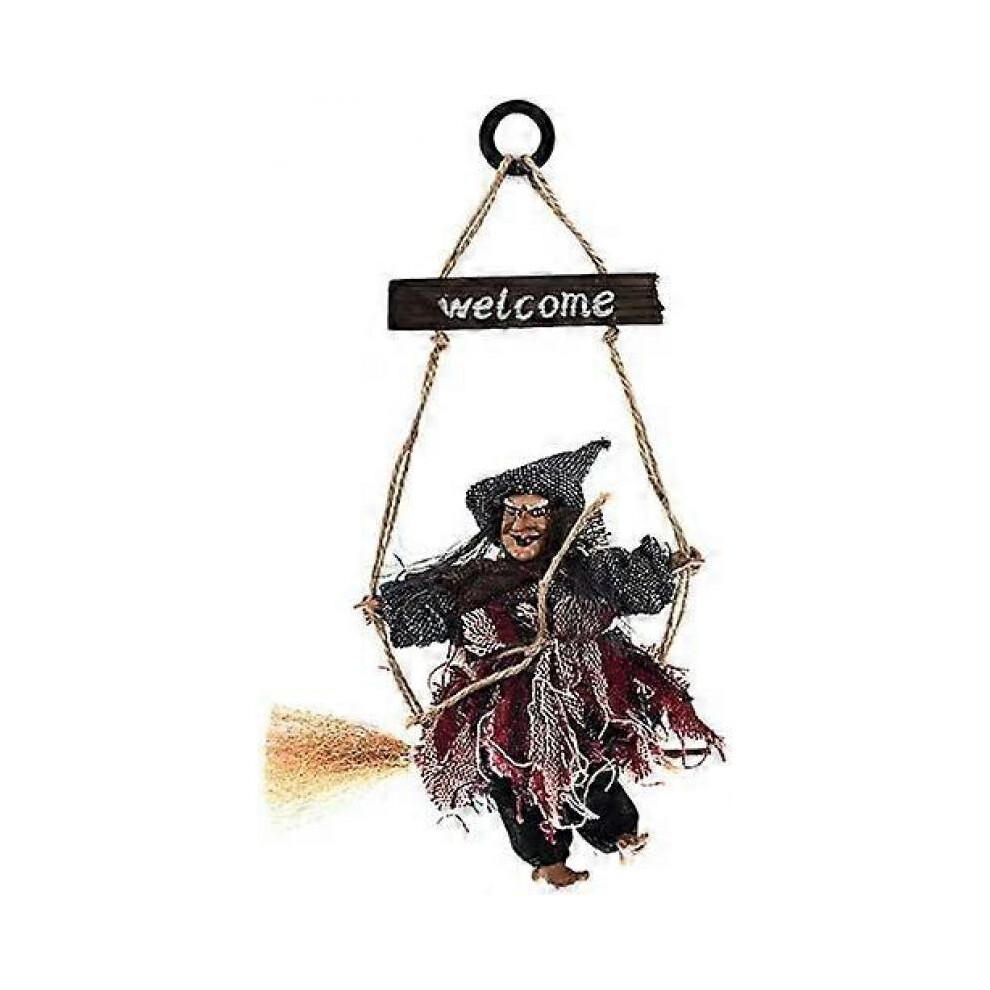 Ornements Halloween Sorcière Décorations Props Holiday Party Decor Welcome Plaque Door Pendentif Ornament