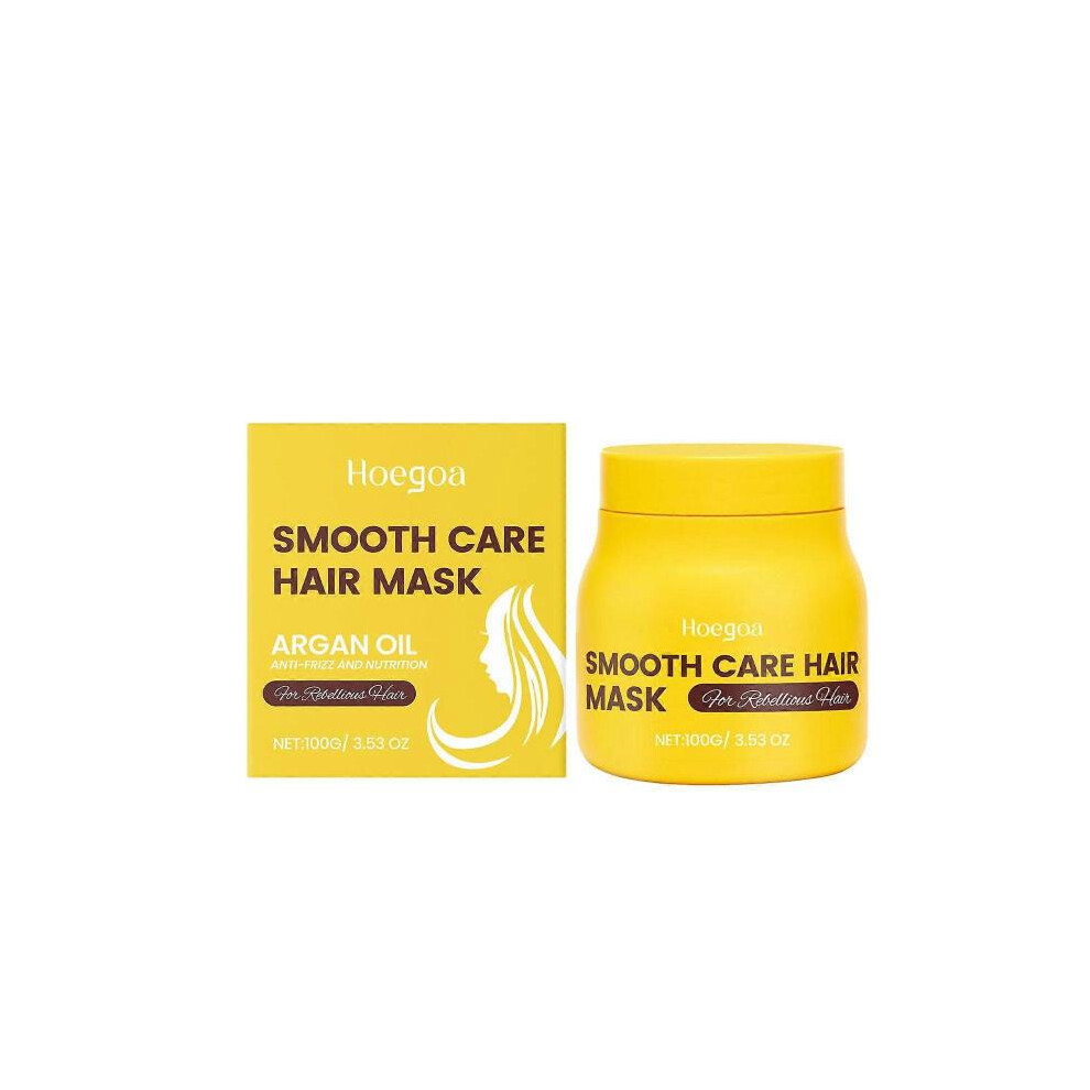 Nutritional hair care mask nourishes soft hair care improves dry and split frizzy hair mask