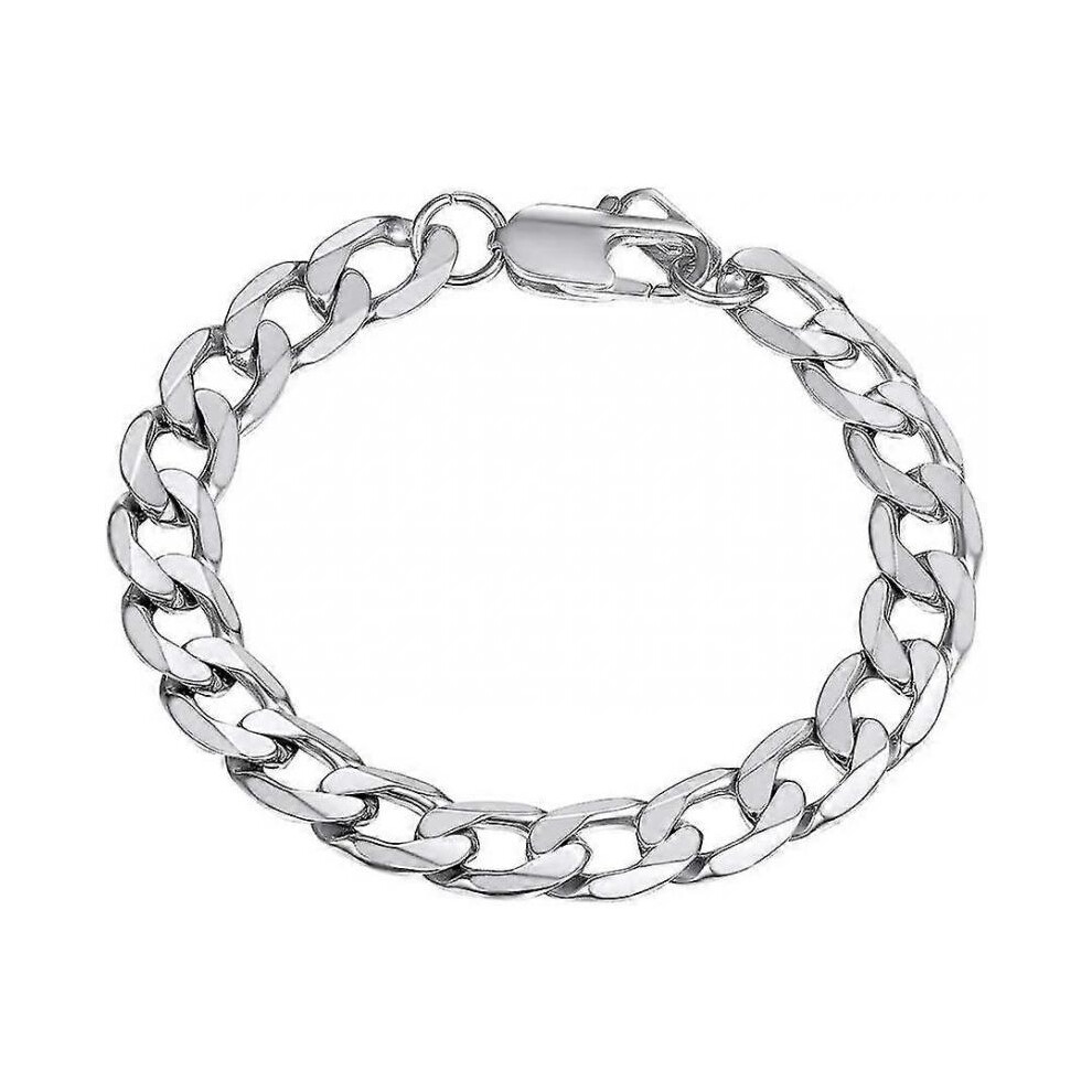 Bracelet personnalisé pour homme 6/9/13mm de large en acier inoxydable Curb Chain Bracelet