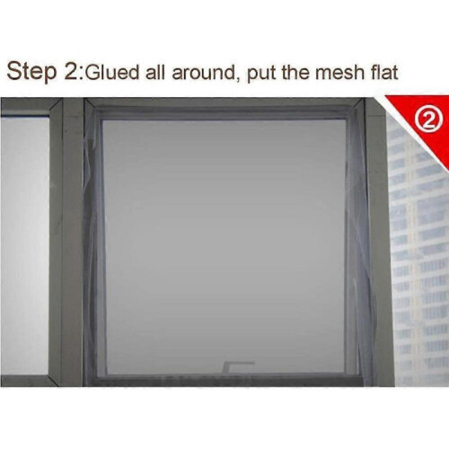 Window Screening, Encrypted Mosquito Screens, DIY Environmentally Self-Adhesive Window Screening 2