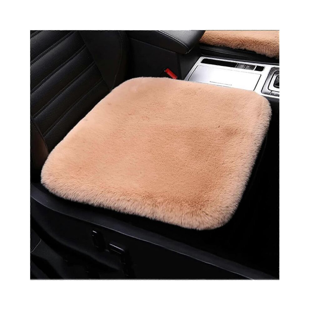 Car Seat Covers,Plush Car Seat Cushion - Rabbit Plush,Fluffy Comfy Pad,For Winter Car Seat 5004229996477