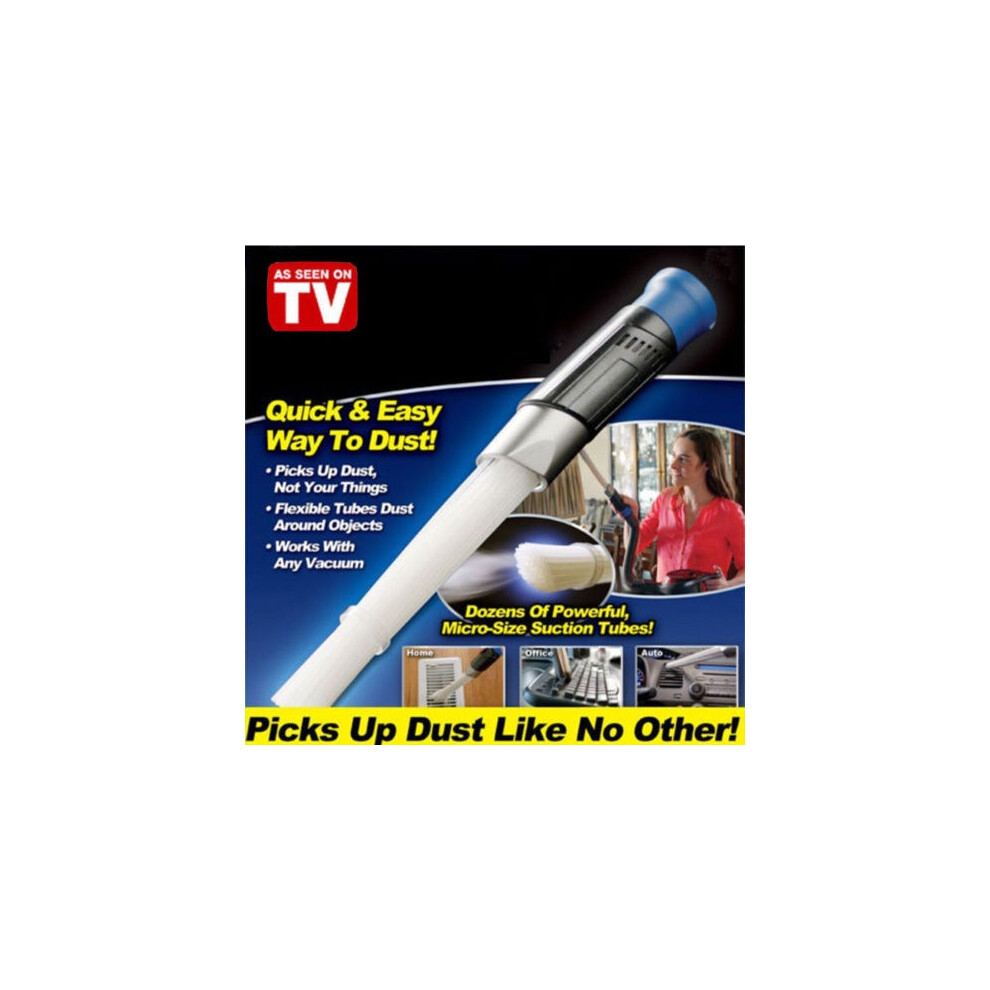 Dust Daddy Universal Vacuum Attachment - Brush Cleaner and Dirt Remover | As Seen on TV