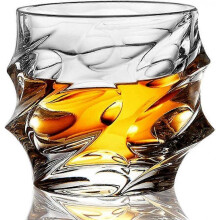 Whiskey Tumblers 280ml Non-Lead Crystal Cocktail Glass Barware Old Fashioned Cocktail Glass Cups