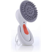 Head Massager, Waterproof, Rechargeable, Portable Handheld Mini Hairbrush, Small Round Comb