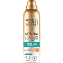 Garnier Ambre Solaire Natural Bronzer Drying Body Self Tan Mist,150ml