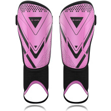 Opgraderede fodboldskinner til b?rn Youth CE Certified Airsfish Shin Ankel Guard Sleeves Protection Gear til Boys Girls Soccer Games Eva Cushion