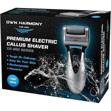 Own Harmony Electric Callus Remover, 3 Rollers, USB Rechargeable