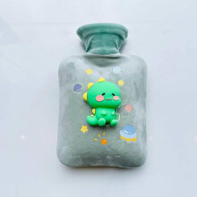 Plush Novelty Dinosaurs Kids Hot Water Bottle with Cover Super Soft Cover 1000ml