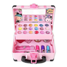 (As show, One size) Girls Makeup Kit Kids Make Up Set Real Cosmetics Play Set