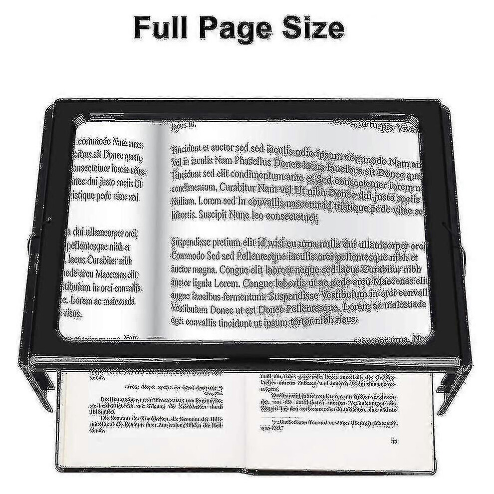 Light (As Show, One Size) Reading Magnifiers Magnifier With 3X Magnification Reading Magnifiers