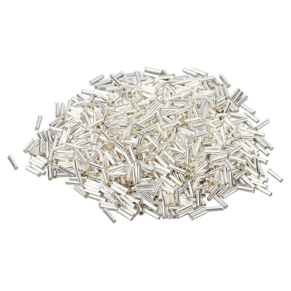 (As Show, One Size) 1000Pcs Wire Ferrule Copper Crimp Connector Tinned Wires Ferrules Kit Oxidation Resistanten1508 6909775568798