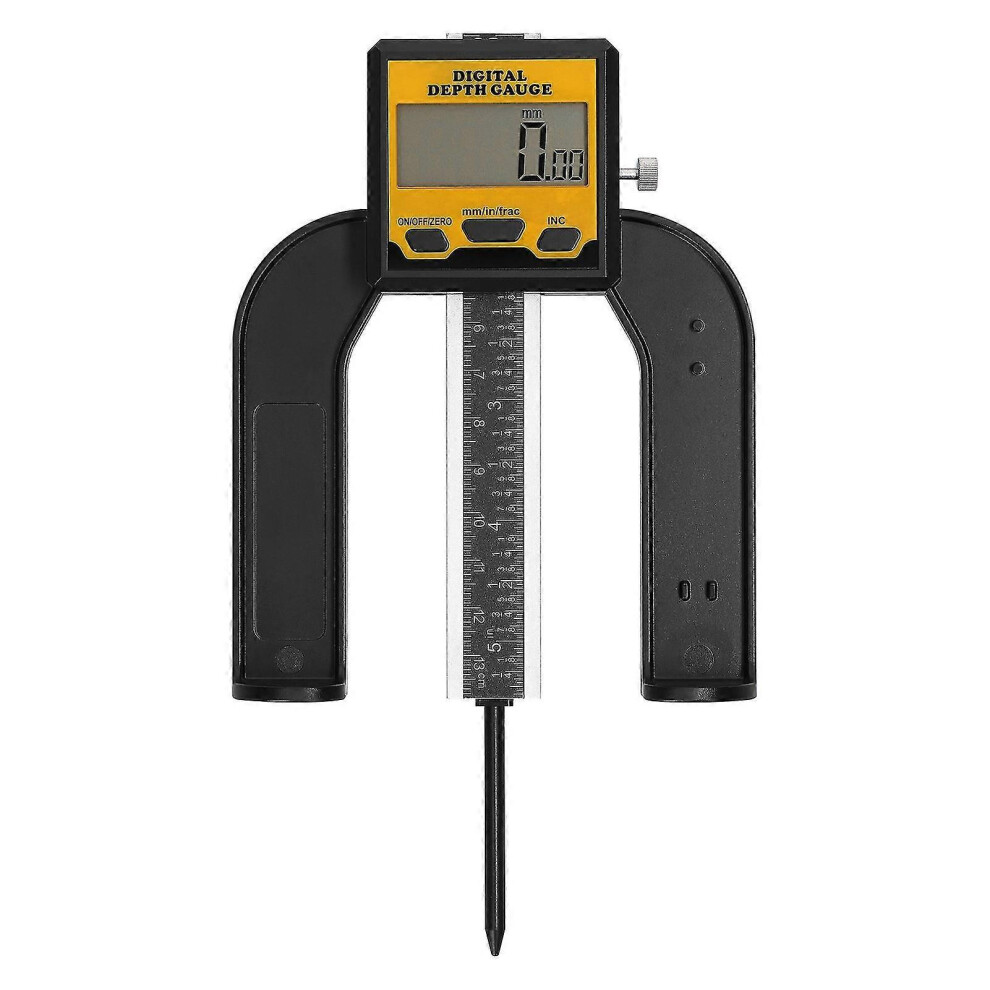 (As Show, One Size) 0-80Mm Woodworking Depth Ruler Digital Tablesaw Height Ruler 6909775861103