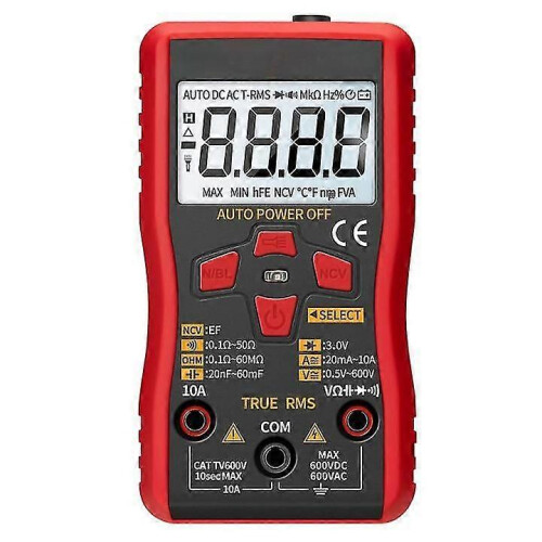 (As show, One size) Digital Multimeter With Flashlight Function