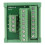 (As show, One size) 2 in 8 out DIN Rail and Panel Mounting Power Distribution Module Breakout Board 4
