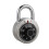 (As show, One size) Master Coded Lock 50mm With Round Fixed Dial Combination Padlock Defender 3