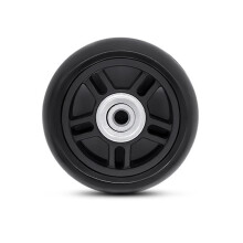 (As show, One size) 1 Pair Universal Swivel Luggage Suitcase Wheel Replacement Caster Luggage Wheel Replacement Luggage-C10
