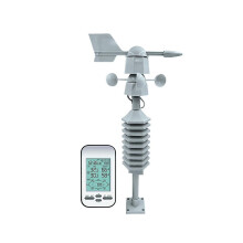 (As show, One size) Professional Wireless Out Wind Speed Direction Sensor Digital Wind Temperature Humidity Meter-C10