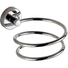 (As show, One size) Hair Dryer Holder, Hair Dryer Rack Stainless Steel Hair Care Tools Holder Wall Mount Chrome Finished for Bathroom, Bedroom, Barbershop, Hair Salon