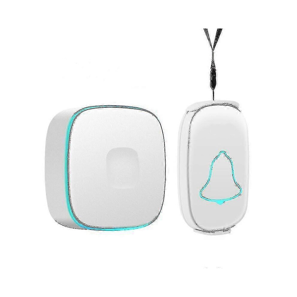 (As show, One size) Emergency Bell For The Elderly And Patients Bedside Wireless Doorbell Household Call For Help One Ke-YUHAO