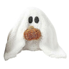 (As show, One size) Ghost with Pumpkin Pillow, Halloween Ghost with Pumpkin Pillow compatible with Fans Gift, Soft Stuffed Halloween Ghost Plush