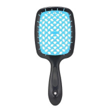 (As show, One size) Hair Paddle Brush Anti-static Detangle Hairbrush Massaging Soft Comb