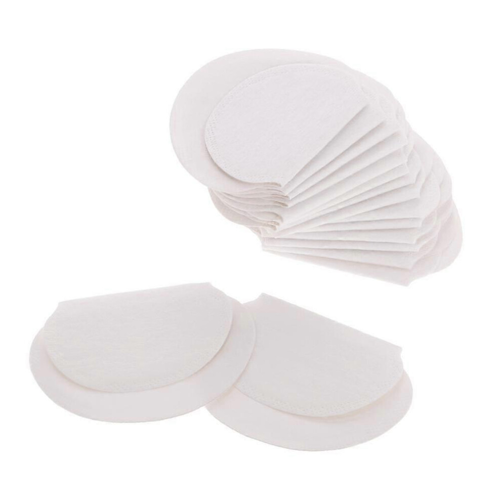 (As show, One size) 20pcs Summer Sweat Pad Perspiration Absorbing Guard Underarm Armpit Sweat Pad