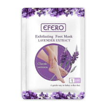 (As show, One size) Feet Mask A Pair Of Lavender Scrub Exfoliating Skin Calluses Remove Dead