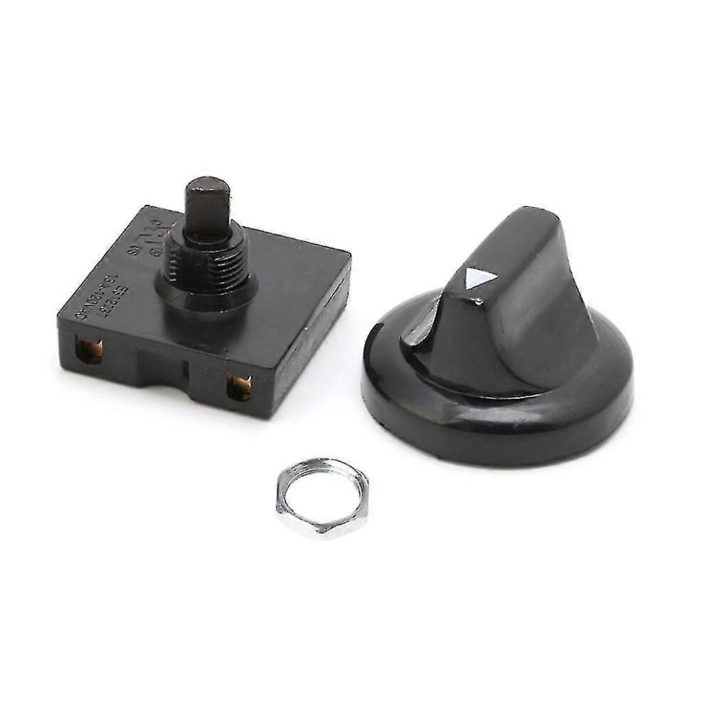 (As Show, One Size) Fan Selector Rotary Switch For Home Electrical Appliances 4-Position 3-Speed 6909775918814