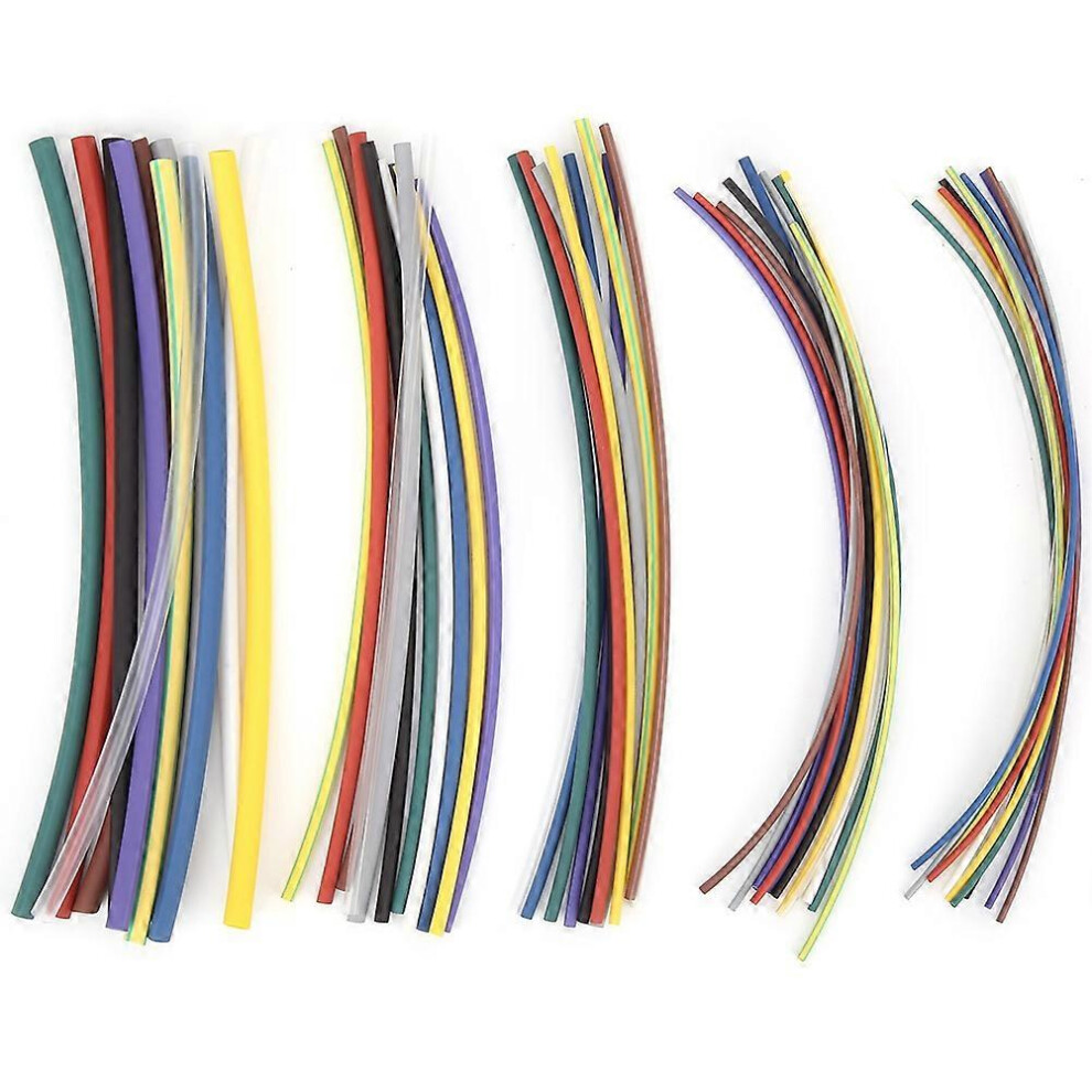 (As Show, One Size) 55Pcs Heat Shrink Tubing Kit Heat Shrink Tube Wire Wrap Cable Sleeves Shrinkable Tube 6909775618110