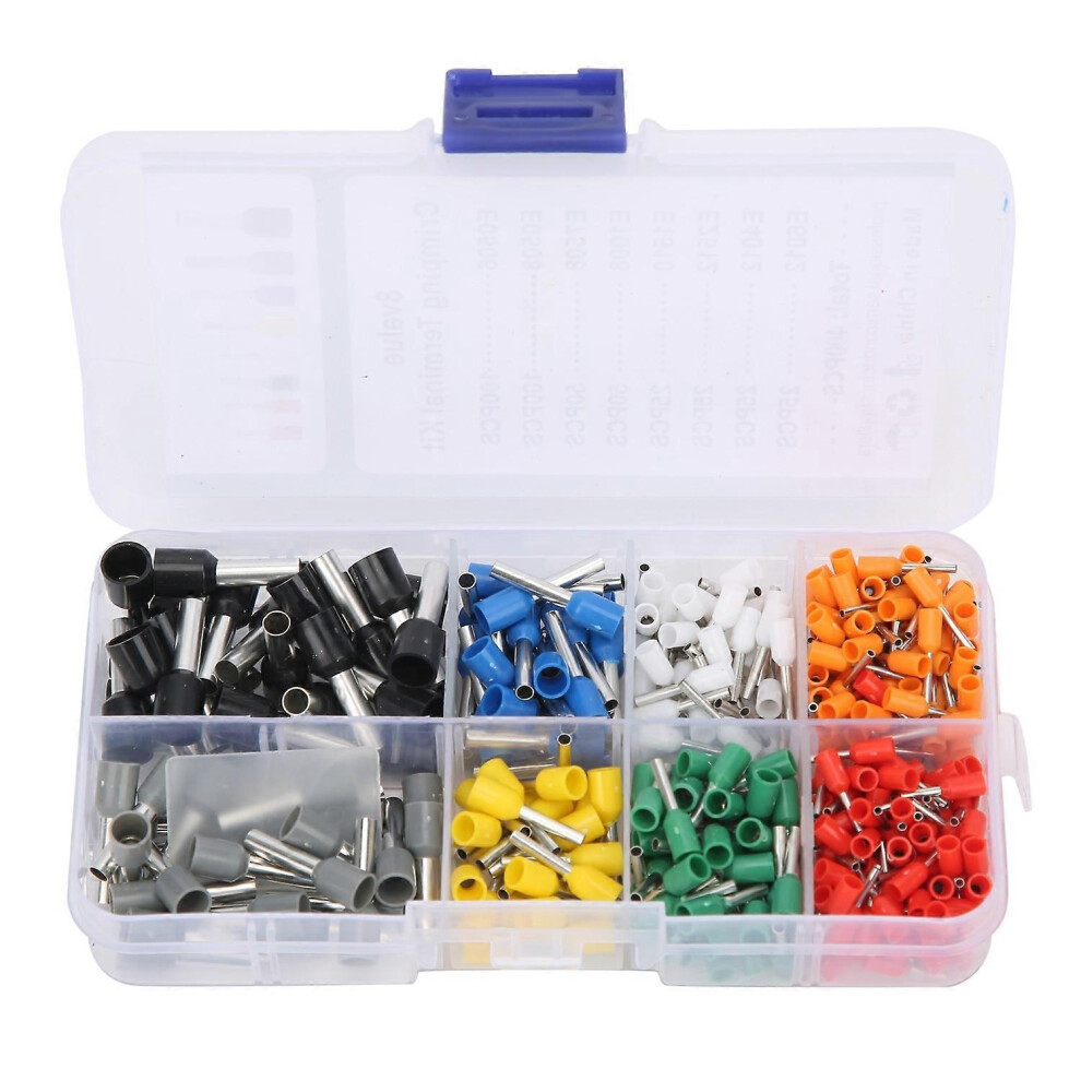 (As Show, One Size) 400Pcs Insulated Terminal Wiring Crimp Connector Industrial Supplies Awg 22 Â 10 6909775599167