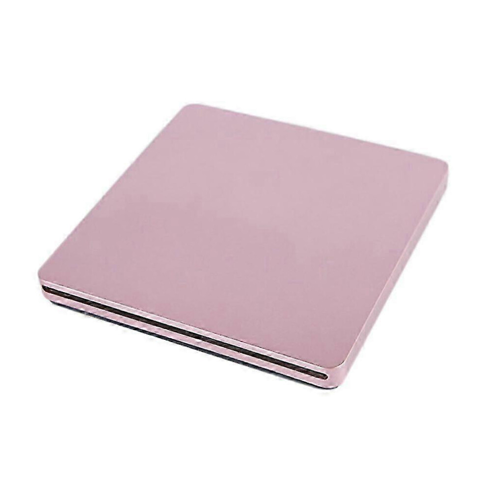 (As Show, One Size) Usb 3.0 Type C Slim Slot Compatible With External Drive 8X Dvdrw Dvd Cd Rw Rom Writer Drive Compatible With Pc Pink 4909775697353