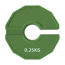 (As show, One size) 1Pcs Gym Micro-Type Plates Dumbbell Fractional Weight Plate Rubber Fractional Weight Plates Add-on