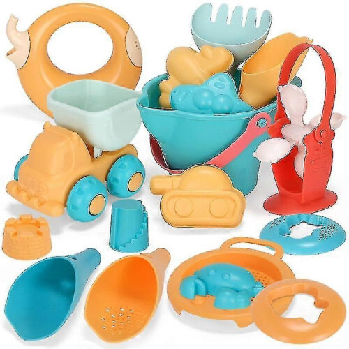(As show, One size) Children Sandbox Playset Beach_h 1