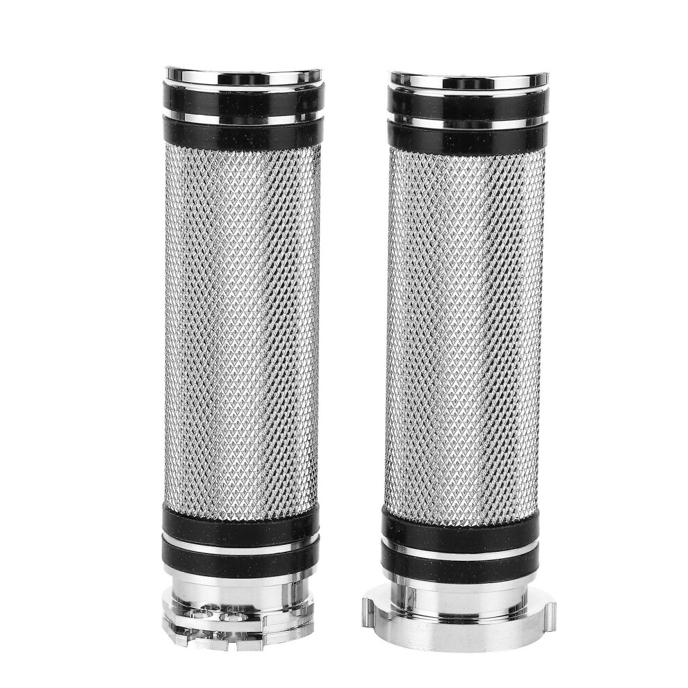 (As Show, One Size) Ergonomic Hand Grips Handlebar Replacement Accessory Fit For Xl883 1200 X48 72Electroplate 4909775650358
