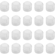 (As show, One size) 100pcs Hinge Expansion Dowels M4x8mm Plastic Expansion Dowels 4mm White Hinge Dowel Inserts Accessories For Cabinet 8.8x8mm-11
